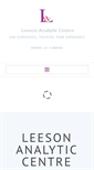 Mobile Screenshot of leesonanalytic.com